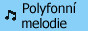 Polyfonn� melodie, java hry, melodie, MMS, barevn� obr�zky, vlastn� MP3 zvon�n�, vlastn� obr�zky na mobil