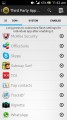 Nastavení chování LED pro jednotlivé programy (appky)
