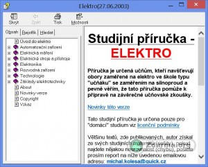 Příručka Elektro