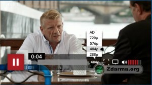 Přehrávání seriálu Neviditelní - možno přehrávat i přes celou obrazovku a ve vysokém rozlišení