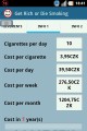 Informace kolik peněz se utratí za cigarety