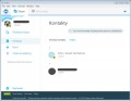 Zapnutý Skype přes aplikaci Franz
