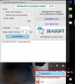 Před tvorbou screenshotu je nutné spustit tuto možnost kliknutím pravého tlačítka na ikonu v oznamovací oblasti