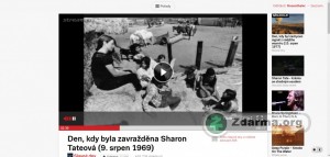 záběr z pořadu Slavné dny