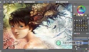 Pokud se s programem Krita zžijete, výsledek může být perfektní