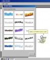 šablony designů, nápovědní kancelářská sponka a vzhled programu