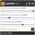 Přizpůsobení barev v programu LightBulb