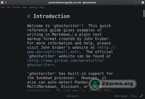 Úprava Markdown dokumentu