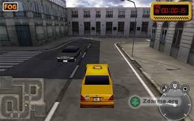 ukázka ze hry Taxi game