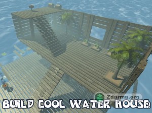 prostředí hry, 3D grafika, možno budování si svého vodního domu