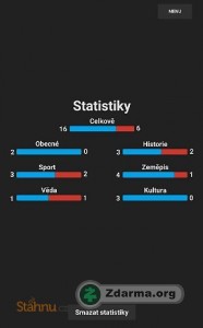 Statistiky ve hře Pravda nebo lež