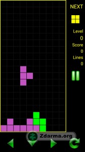 hra je postavena na základech staré znám hry tetris