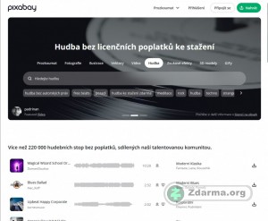 web pixabay music