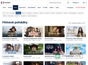 web filmové pohádky