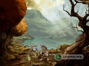 Vzhled prostředí hry The Whispered World