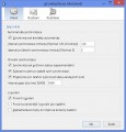 Hlavní možnosti gContactSync
