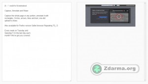 Ukázka editace textu