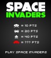 Ukázka bodování ve hře Free Invaders