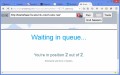 Čekání v řadě na připojení ke vzdálenému PC