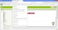 Menu Projekty s možnostmi uložení či otevření