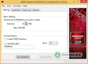 AMD Radeon RAMDisk