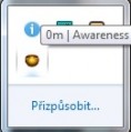 Ikona programu v oznamovací oblasti