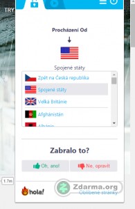Nastavení prohlížení