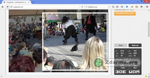 Ořez fotografie s pomocí webu Croppola