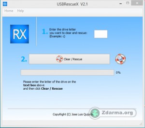Aplikace před přiřazením USB zařízení