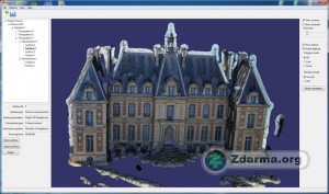 3D model hradu