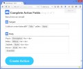 Akce e-mailu při napojení na akci v kalendáři