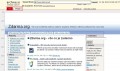 Vlevo nahoře se nachází přepnutí pro zobrazení webu jako textu nebo obrázku