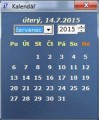 Kalendář v aplikaci BFs reminder