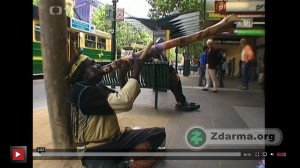 Aboridžinec, neboli původní obyvatel Austrálie