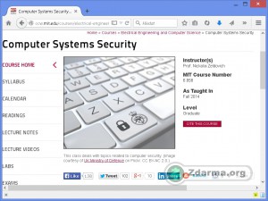 Informace o vybraném kurzu na MIT OpenCourseWare