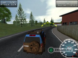 Ukázka ze hry Crazy Offroad Racers