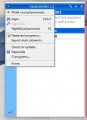Menu programu