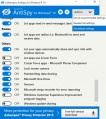 Nastavení jednotlivých parametrů lze provést hromadně