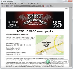 Prohlížení dokumentu ve formátu PDF