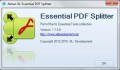 Informace o nástroji XL Essential PDF Splitter