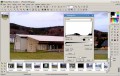 Nainstalovaná a spuštěná aplikace PhotoFiltre přes Wine