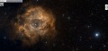 přiblížení některé z galaxií