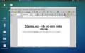 Textový procesor Writer z balíku LibreOffice v prostředí Xubuntu